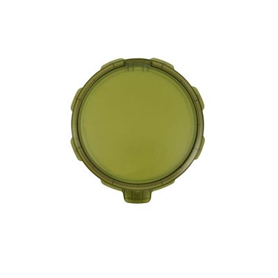Lixeira Inox Tramontina Sofie Inox Acetinado e Detalhes em Plástico Translúcido Verde com Pedal 5 L