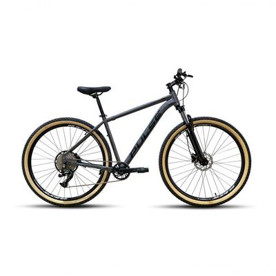 Bicicleta Aro 29 Pulse Cambio Cubo K7 Grafite/ades Preto