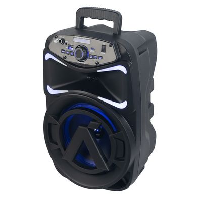 Caixa De Som Portátil Bluetooth 250w RMS Cor Preto Hype 250