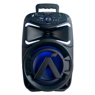 Caixa De Som Portátil Bluetooth 250w RMS Cor Preto Hype 250