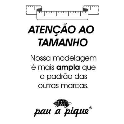 Blusa Pau a Pique Manga 3/4 Preto XL / Preto