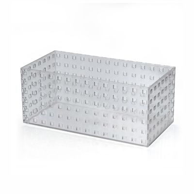 Caixa Organizadora Arthi Cristal em Plástico Transparente 4,3L
