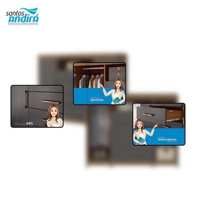 Comoda Havana Master Com Rodizio Jatobá Grafite Acetinado - Santos Andirá