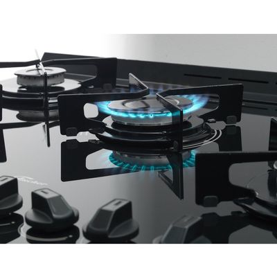 Fogão a Gás de Piso 5 Bocas Fischer Gran Cheff Prata / Bivolt
