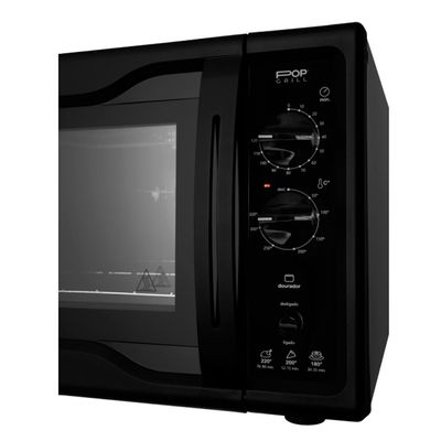 Forno Elétrico Fischer 44 L Grill Bancada G II Preto / 110V