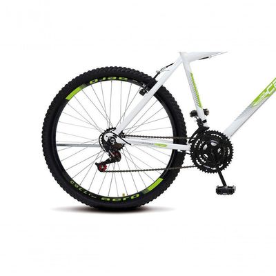 Bicicleta Cazelle Cb 500, Aro 26 Comum Natural, 36 Raias, 18 Marchas, Freios V-brake E Suporte De Guidão Down Hill Colli