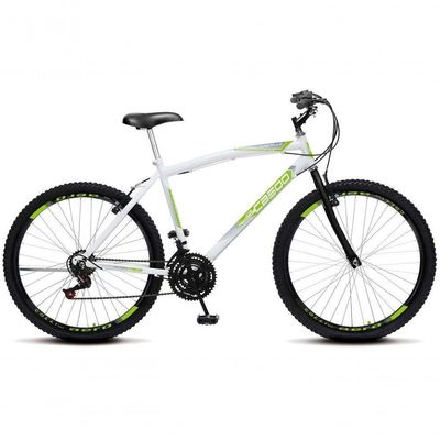 Bicicleta Cazelle Cb 500, Aro 26 Comum Natural, 36 Raias, 18 Marchas, Freios V-brake E Suporte De Guidão Down Hill Colli