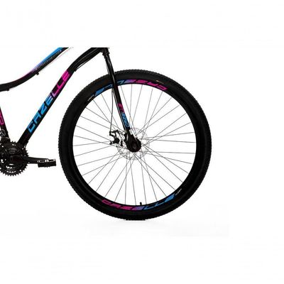 Bicicleta Cazelle Veneza Aro 29, Quadro 15.5, Freio A Disco Dianteiro E Traseiro, 21 Marchas