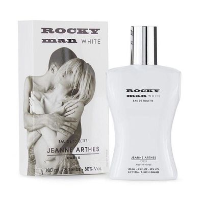 Perfume Masculino Jeanne Arthes Rocky Man White Edt Spray 100ml