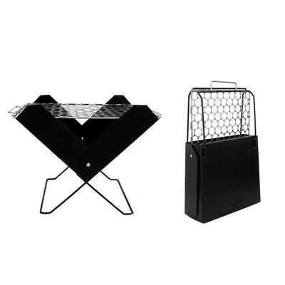 Churrasqueira Dobrável Portátil Grande Ch460 Preto