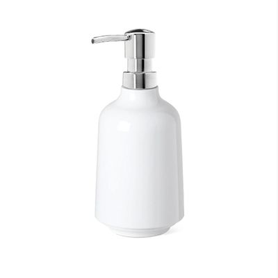 Porta-sabonete em melamina Umbra Step 385ml branco