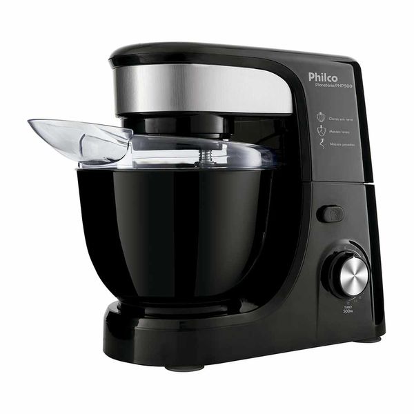 Batedeira Planetária Philco PHP500 Preta - 700W 220V Batedeira Planetária Philco PHP500 Preta - 700W 220V