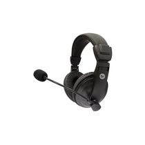 Headset Bright Office Haste Regulável e Microfone Preto Profissional 507