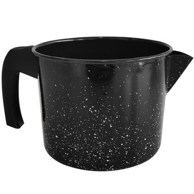 Fervedor Leiteira Grande 1,85L Caneca Ágata Esmaltada Com Bico Direcionador E Alça