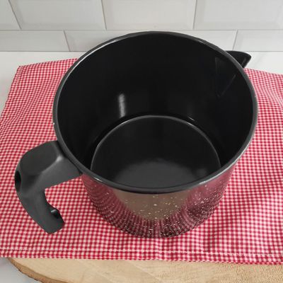 Fervedor Leiteira Grande 1,85L Caneca Ágata Esmaltada Com Bico Direcionador E Alça