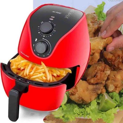 Fritadeira AirFryer Multilaser familia 4litros original  CE083 127v Vermelho