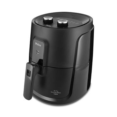Fritadeira Elétrica Air Fryer Philco Gourmet Black PFR15P 4L Preta - 127V