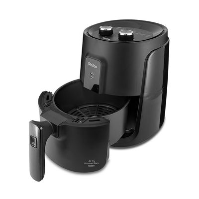 Fritadeira Elétrica Air Fryer Philco Gourmet Black PFR15P 4L Preta - 127V