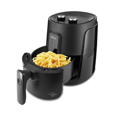 Fritadeira Elétrica Air Fryer Philco Gourmet Black PFR15P 4L Preta - 127V