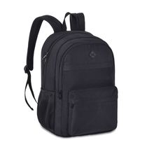 Mochila Juvenil Masculina 3 Divisórias Soft Preta CG24600 - Clio