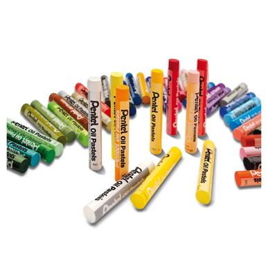 Giz Pastel OLEOSO PentelArts 12 Cores 432 unidades - PENTEL