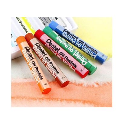 Giz Pastel OLEOSO PentelArts 12 Cores 432 unidades - PENTEL