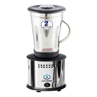 Liquidificador Jl Colombo Ar 2 L Com Jarra De Aço Inoxidável 127v Jl
