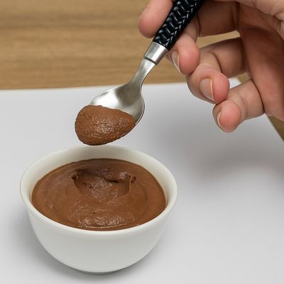 Kit 6 Colher de Sobremesa Inox Linha Gramado - Preta