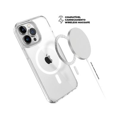 Kit Capa Anti-Slip Magsafe e Pelicula Nano Vidro para iPhone 15 Pro Max - Gshield