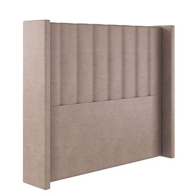Cabeceira Estofada King 195 Cm Turquesa Veludo Rose