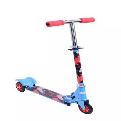 Patinete Infantil 3 Rodas Dobrável Vermelho