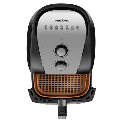 Fritadeira Elétrica Air Fryer Britania BFR51 5,5L Preta - 127V