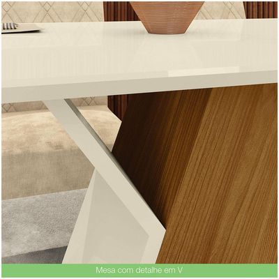 Conjunto Sala De Jantar Mesa 120cm 4 Cadeiras