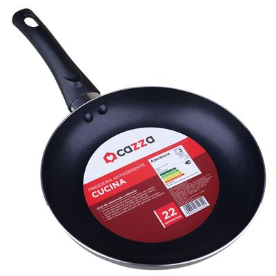 Frigideira Antiaderente Cazza Cucina Cinza 22cm