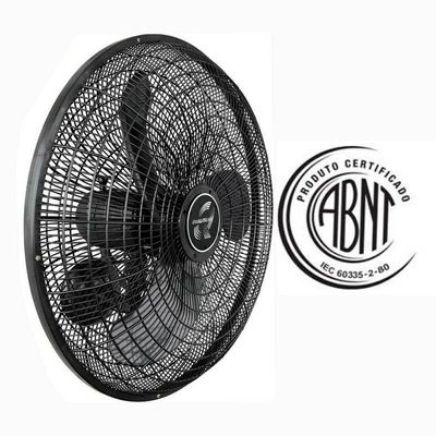 Ventilador De Parede Comercial 3 Pás Bivolt Q600c Ny 60cm Qualitas