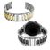 2 Pulseiras Smartwatch Aço Inox Elos Smartband Relogio