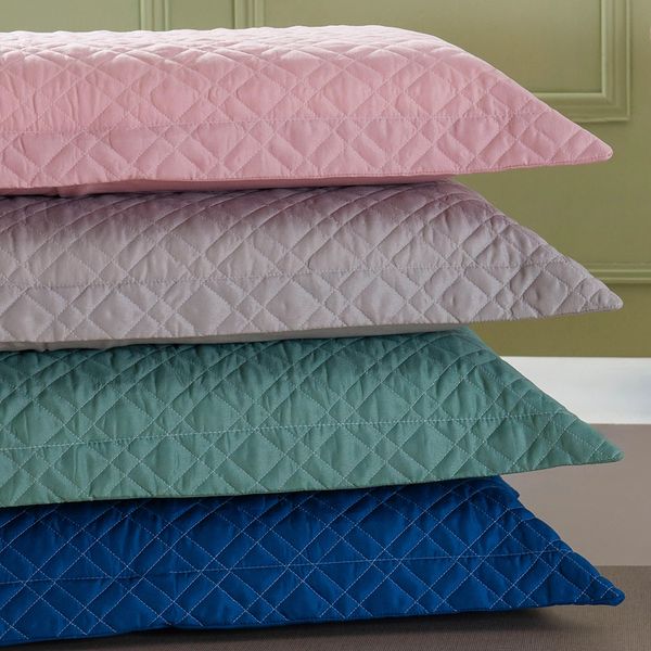 Porta Travesseiro 4 Abas em Microfibra Cazza Rosa Porta Travesseiro 4 Abas em Microfibra Cazza Rosa