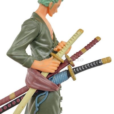 Boneco Anime Action Figure One Piece 18cm - Roronoa Zoro