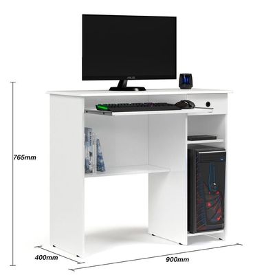 Mesa De Computador Viena Branco