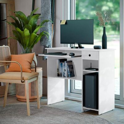 Mesa De Computador Viena Branco