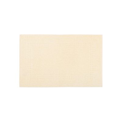Toalha de Piso 40x63cm 100% Algodão Pérola