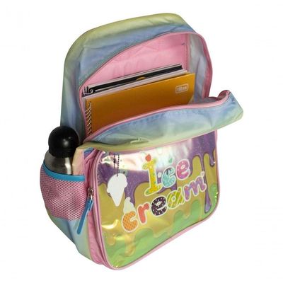 Mochila Costas Escolar Up4you Petit Slime Sorvete Color