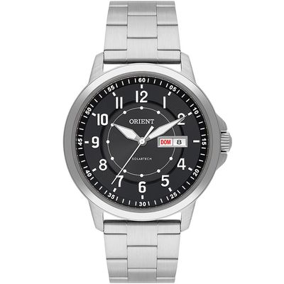 Relógio Orient Masculino Ref: Mbss1508 P2sx Casual Solar Prateado