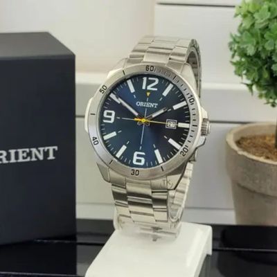 Relógio Orient Masculino Analógico Prata MBSS1394 D2SX