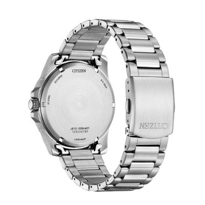 Relógio Citizen Masculino Ref: Aw1810-85l Solar Prateado Eco-Drive