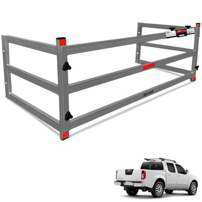 Extensor de Caçamba Frontier 2008 a 2016 Divisor ED Cinza