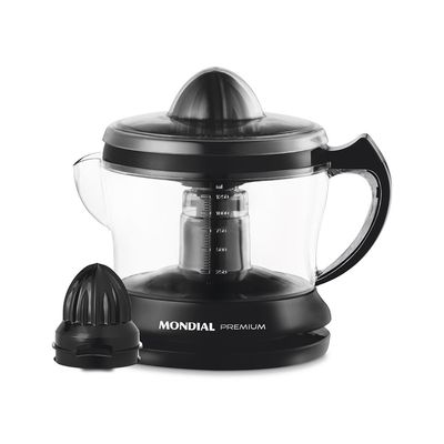 Espremedor de Frutas Mondial Premium E02 1,25L Preto 30W - 110V