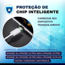 Fonte Carregador Super Rápido 20W Para Smartphone Com Cabo Lightning - Turbo