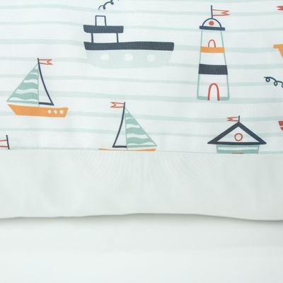 Fronha Capa Para Travesseiro Fofuxão Print Zíper Navios