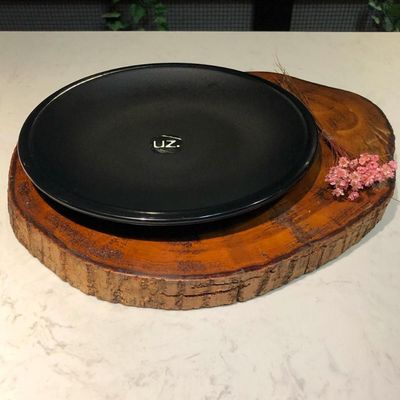 Jogo De 6 Pratos Rasos Redondos 26cm Plástico UZ